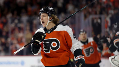 Zegras strikes along the goal line