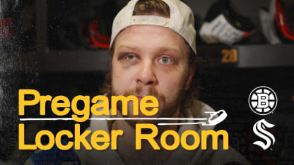 Locker Room Raw: David Pastrnak