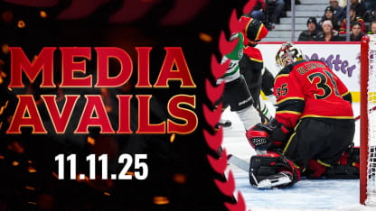 Linus Ullmark dispo médias après le match contre DAL