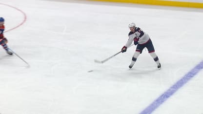 CBJ@EDM: Provorov scores goal against Stuart Skinner