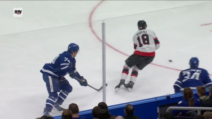 Tim Stutzle with a Goal vs. Toronto Maple Leafs