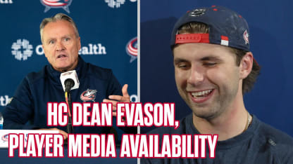 Blue Jackets HC Dean Evason, Adam Fantilli & More Recap Day 1 of Training Camp | Media Availability