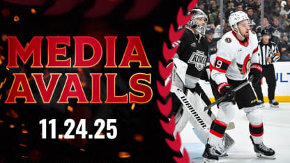 Drake Batherson Postgame Media vs LAK