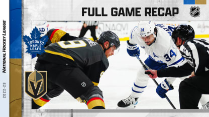 Recap: VGK 3, TOR 1