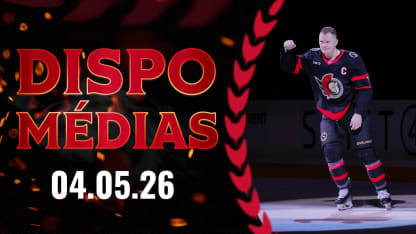 Brady Tkachuk dispo médias après le match contre CAR