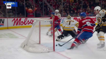 BOS@MTL: Evans scores SHG against 
Jeremy Swayman