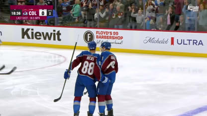 Necas strikes first with PPG