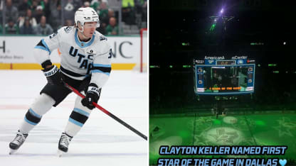 Dallas Stars name Clayton Keller 1st star of game after death of dad