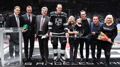 Dion Phaneuf 1000 Games Ceremony