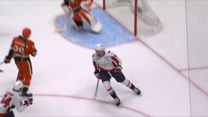 WSH@ANA: Wilson scores goal against Ville Husso
