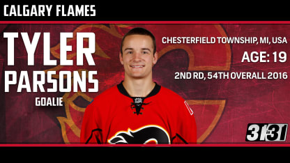 Tyler Parsons 31 in 31 Flames prospect