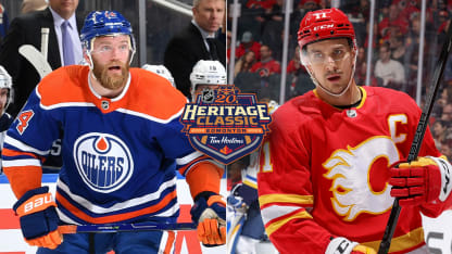 Inför Heritage Classic 2023 mellan Edmonton Oilers Calgary Flames