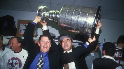 Pierre Lacroix 1996 Stanley Cup Marc Crawford