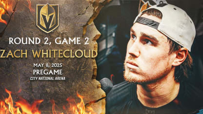 Round 2, Game 2 | Zach Whitecloud Pregame