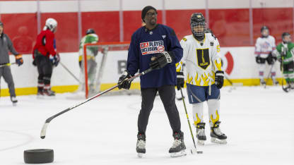 Anson Carter at O'Ree Skills Weekend 2026 2