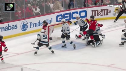 UTA@NJD: Bratt scores goal against Karel Vejmelka