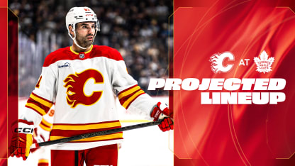 Projected Lineup - Flames @ Maple Leafs 28.10.25
