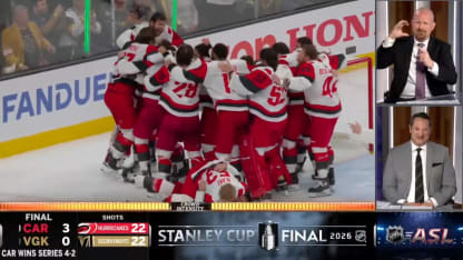 Hurricanes win Stanley Cup Final (ASL Cast)