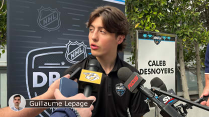 Caleb Desnoyers Elliot repêchage Flyers