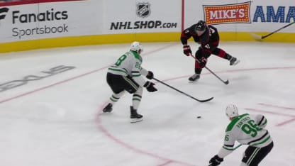 DAL@CAR: Miller scores goal against Jake Oettinger