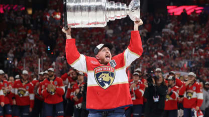 ‘Best feeling ever’: Panthers react to lifting the Stanley Cup