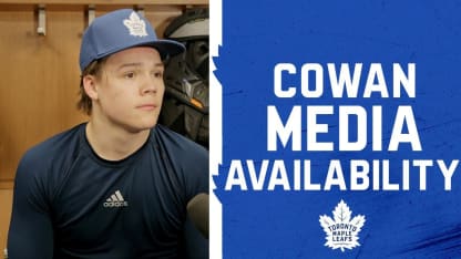 Easton Cowan | Pre Game vs. St. Louis Blues | March 28, 2026