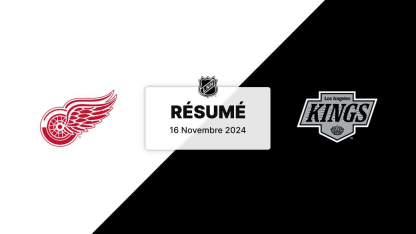 DET vs LAK | Résumé 16/11/2024