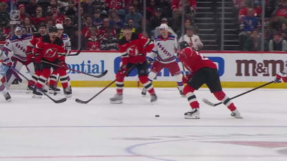 NYR@NJD: Hughes has a hat trick against the Rangers