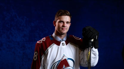 Martin Kaut 2018 NHL Draft pose portrait prospect