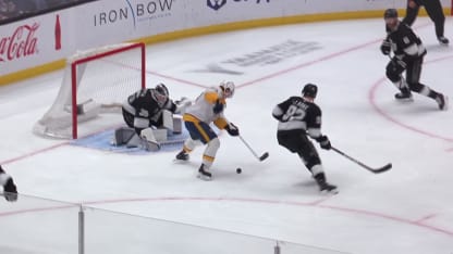 NSH@LAK: L'Heureux scores goal against Darcy Kuemper