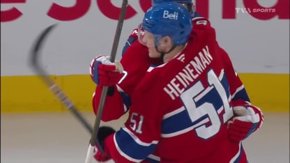 Heineman fait 4-1 Canadiens