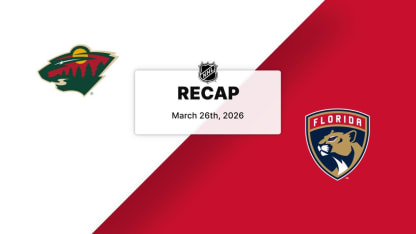 MIN at FLA | Recap