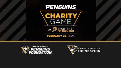 Penguins’ 15th Annual Charity Game on SportsNet Pittsburgh to be Held on February 26 