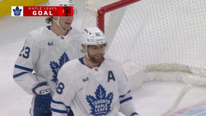 TOR@BOS: Knies scores goal against Jeremy Swayman