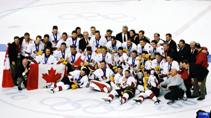 CAN SLC team photo after winning gold