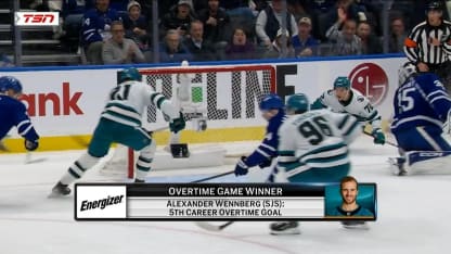 Energizer OT Winner: Wennberg