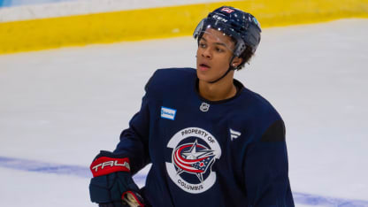 blue jackets cayden lindstrom road to recovery