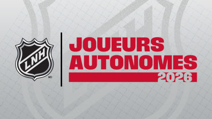 Liste des ententes conclues LNH 2026-27