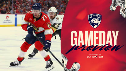 PREVIEW: Panthers host Golden Knights for rematch of 2023 Stanley Cup Final