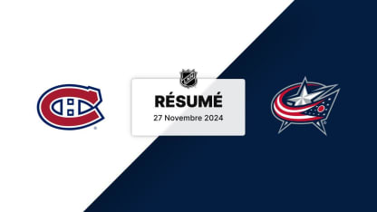 MTL vs CBJ | Résumé 27/11/24