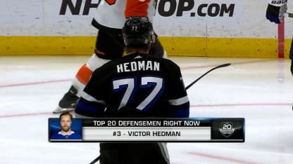 3. Victor Hedman, Lightning