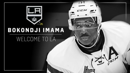 BOKONDJI IMAMA signs entry-level contract LA Kings