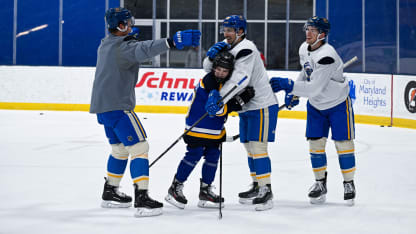 Blues make a wish Carter