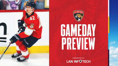 PREVIEW: Tkachuk out, Forsling in as Panthers host Capitals