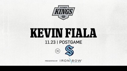 Kevin Fiala Media Availability 11/23/24