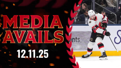 Drake Batherson Postgame Media vs CBJ