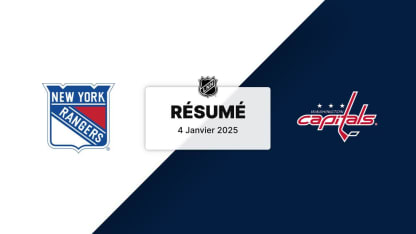 NYR vs WSH | Résumé 04/01/25