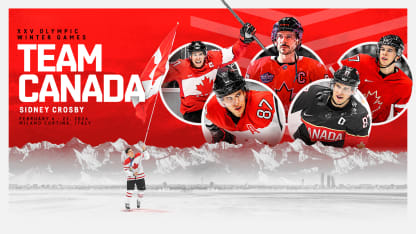 Sidney Crosby Named to Canada’s 2026 Olympic Team
