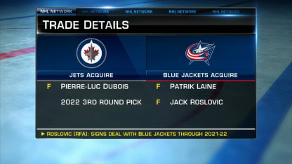 Blue Jackets trade Dubois