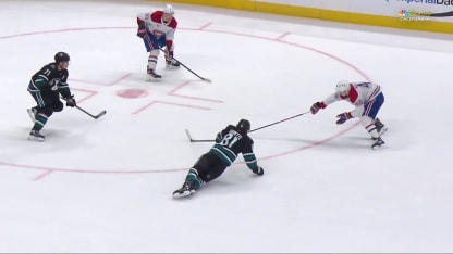 MTL@SJS: Gaudette scores empty-net goal